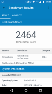 Lenovo MOTO Z Play Geekbench 4 2