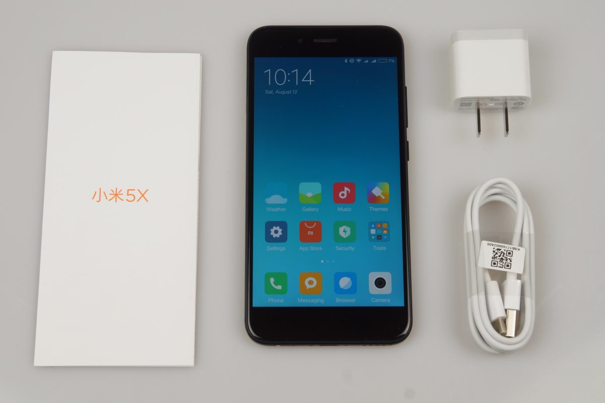 Xiaomi Mi5X Lieferumfang