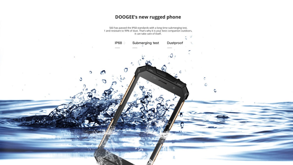 Doogee S60 IP68