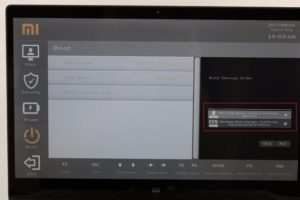 Windows installieren Mi Notebook Air 4