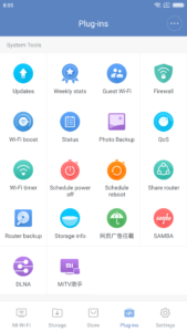 Xiaomi Mi WIFI Router App Einstellungen 1