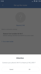 Xiaomi Mi WIFI Router einrichten 2