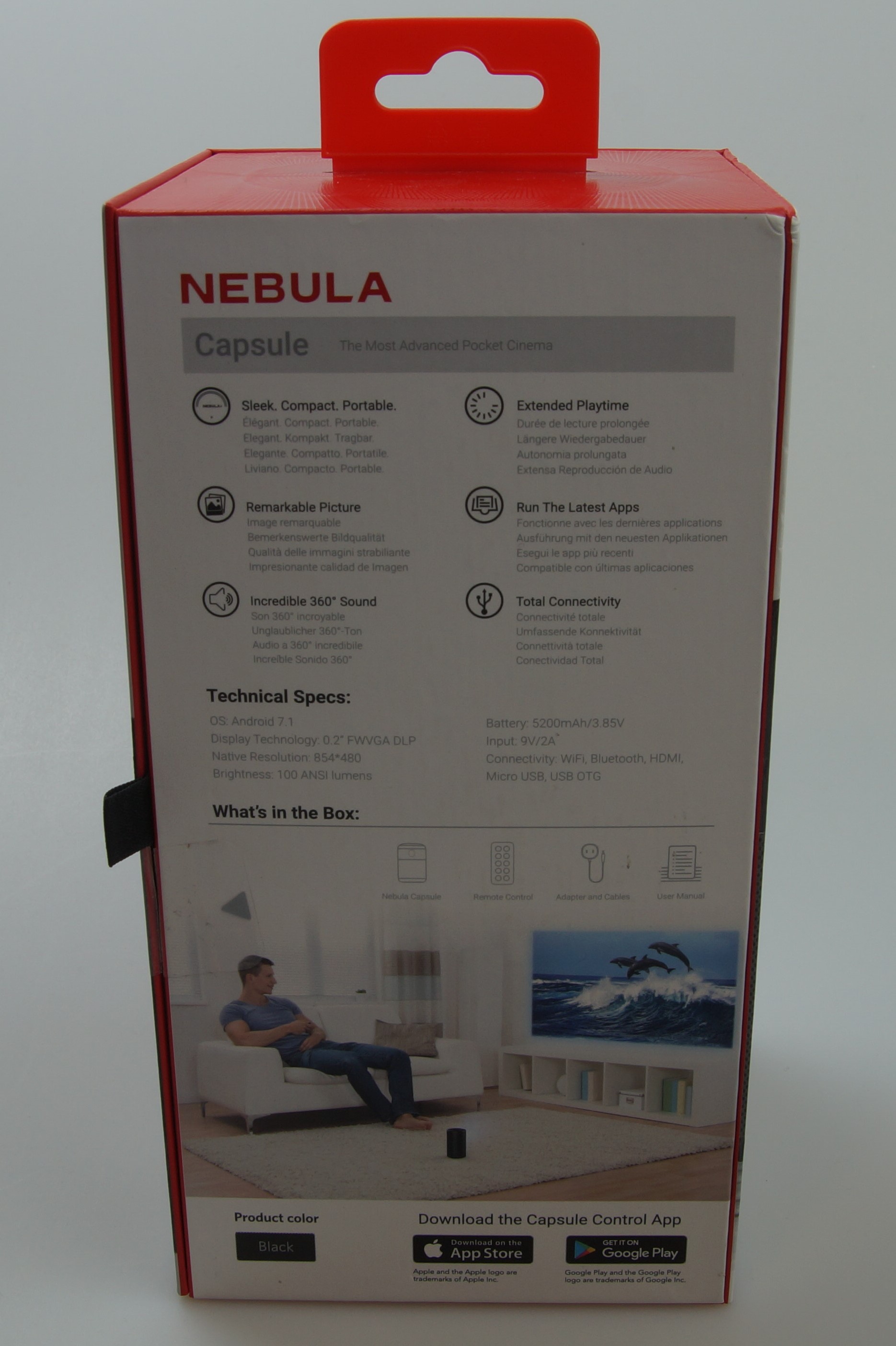 Coladosen-Beamer im Sonderangebot: Nebula Capsule von Anker 150€ billiger