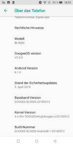 DoogeeBL9000 Android3