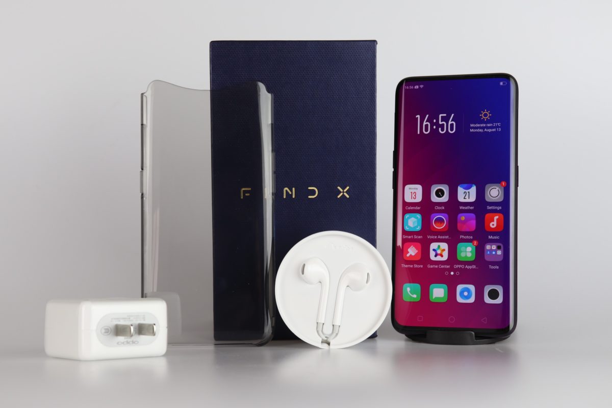 Oppo Find X Lieferumfang