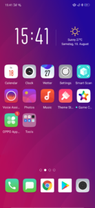 Oppo Find X System Color OS 2