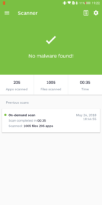 Xiaomi Blackshark Testbericht Gaming Smartphone Screenshot Malwarebytes