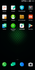 Xiaomi Blackshark Testbericht Gaming Smartphone Screenshot System Launcher 5