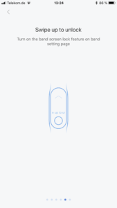 Xiaomi Mi Band 3 Testbericht Bedienung Gesten 2