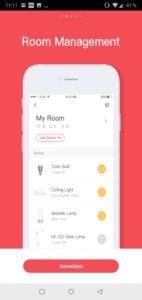 Yeelight 2nd Generation Smart Bulb Glühbirne Testbericht Screenshot Yeelight App Google Smart Home 2