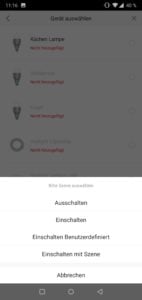 Yeelight 2nd Generation Smart Bulb Glühbirne Testbericht Screenshot Yeelight App Google Smart Home 9