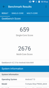 PoptelP9000Max Geekbench