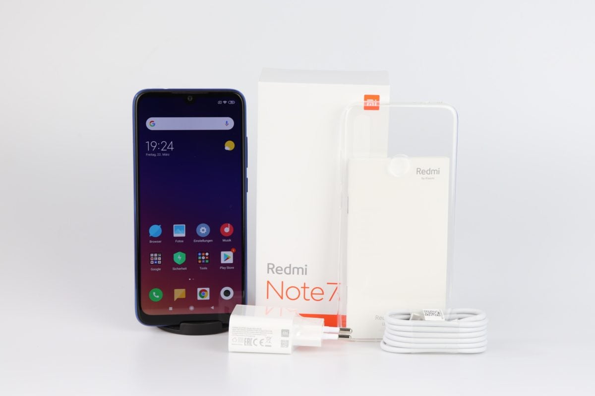 Redmi Note 7 Lieferumfang Global Version