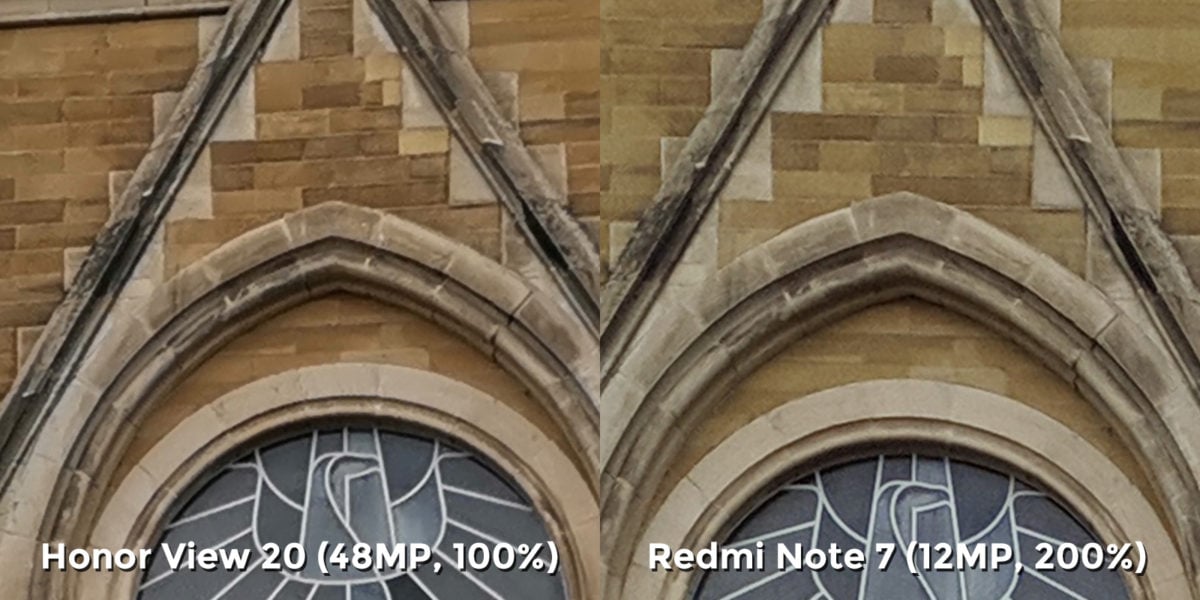 Kamera Vergleich honor view 20 vs redmi note 7 ausschnitt 1
