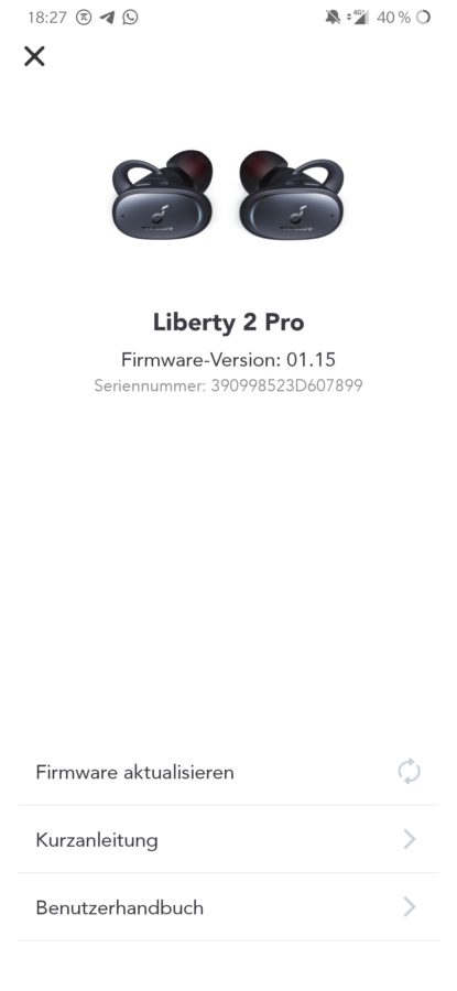 Anker Soundcore Liberty 2 Pro Test App 5