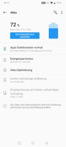 OnePlus 7T Testbericht Screenshots 4