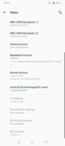 OnePlus 7T Testbericht Screenshots 9