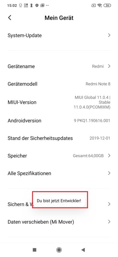 Unlock Bootloader Xiaomi Mi Smartphone 3