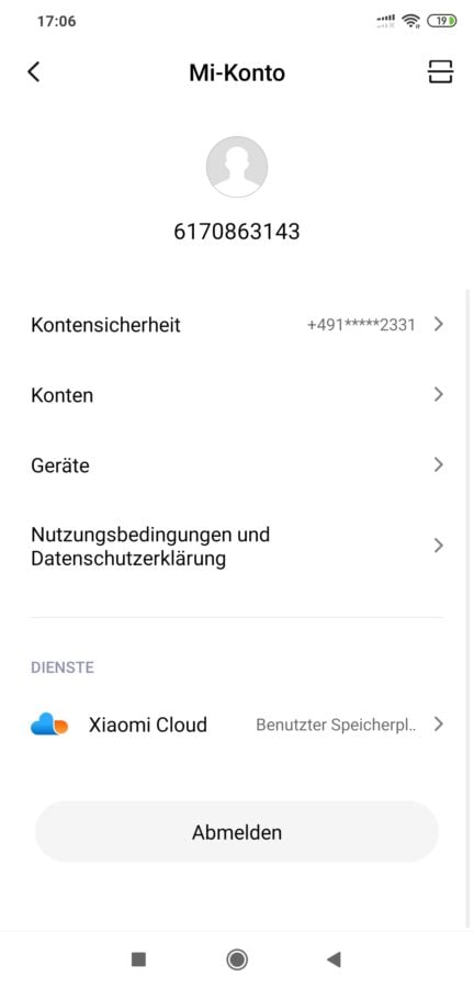 MIUI Xiaomi Cloud Backup 2