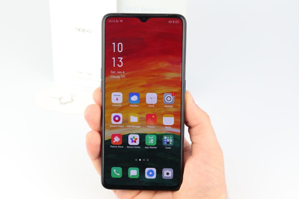 Oppo Reno Ace Test Hand