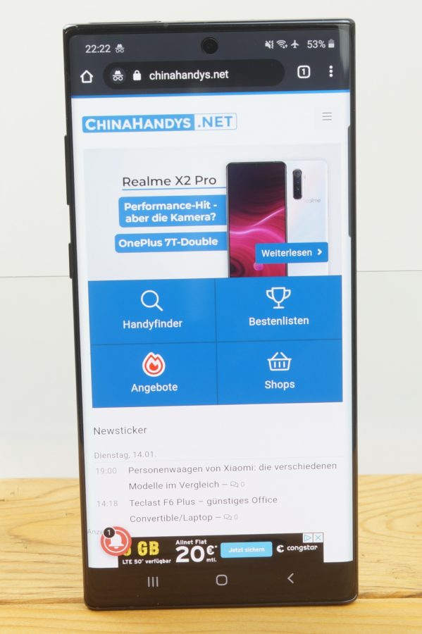 Samsung Note 10 Plus Testbericht Produktfotos 9