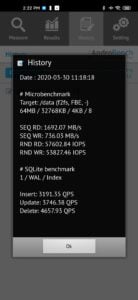 Speicher Geschwindigkeit Xiaomi Mi 10 Pro