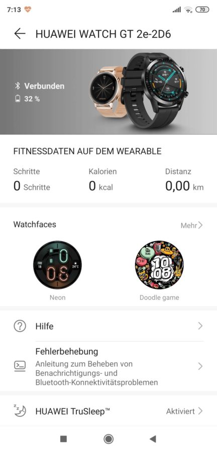 Huawei Watch GT 2E Gerät