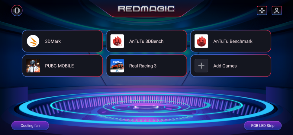 RedMagic UI Gaming Mode 2