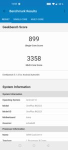 OnePlus 8 Pro Testbericht Screenshot Benchmark 4
