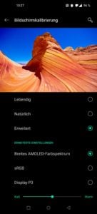 OnePlus 8 Pro Testbericht Screenshot Display 7