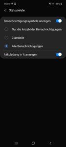 Samsung Galaxy A71 Testbericht Screenshot System 10