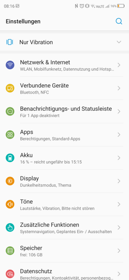 ZTE Axon 11 MiFavor UI System Android 10 3