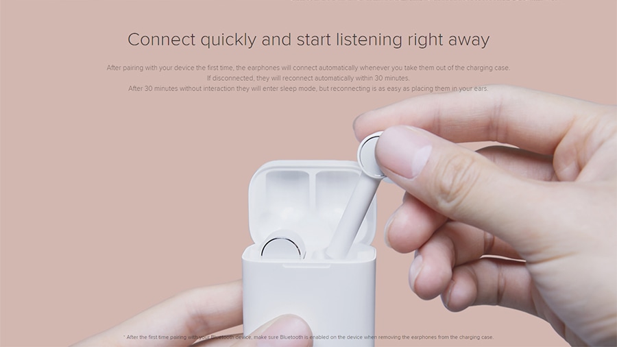 Xiaomi mi true wireless earphones lite test pair