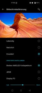 OnePlus Nord Testbericht Screenshot Display 1