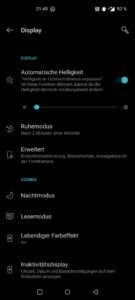 OnePlus Nord Testbericht Screenshot Display 4