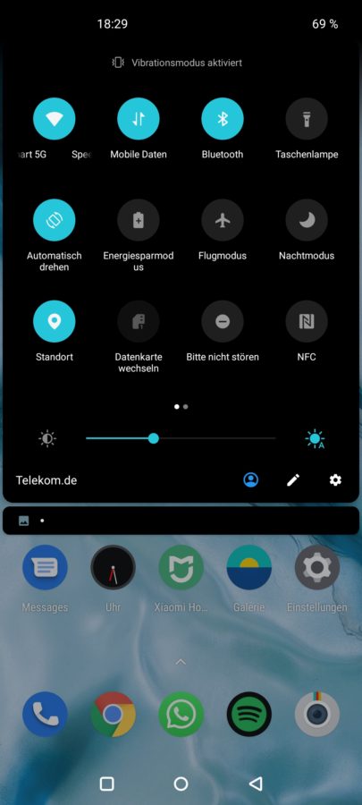OnePlus Nord Testbericht Screenshot System 4