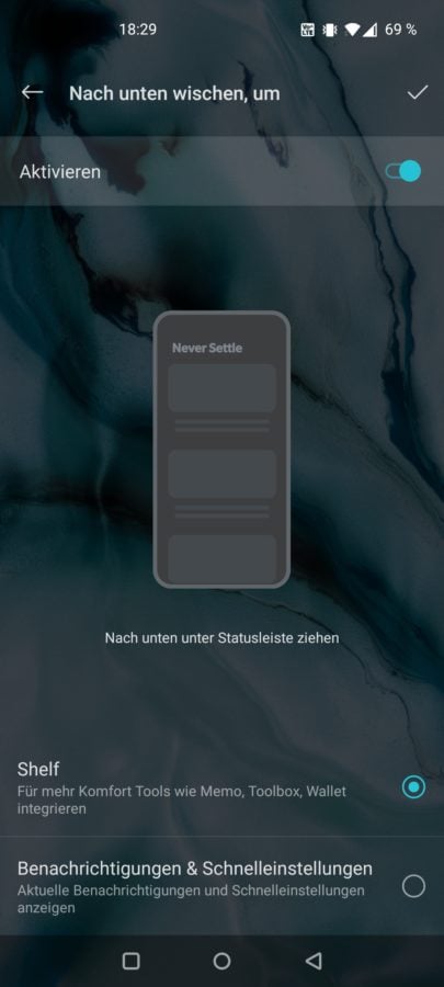 OnePlus Nord Testbericht Screenshot System 6