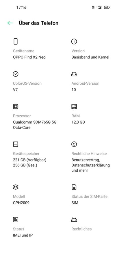 Oppo Find X2 Neo Screenshot 3