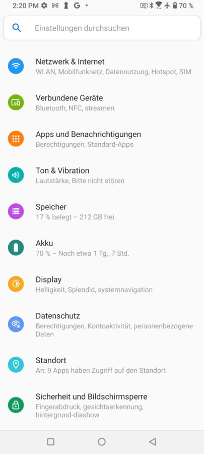 Asus Zenfone 7 Pro ZenUI Android 3