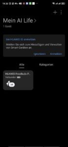 Huawei FreeBuds Pro Design Ohrhörer App 2
