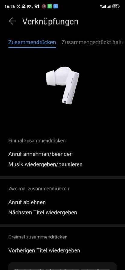 Huawei FreeBuds Pro Design Ohrhörer App 7