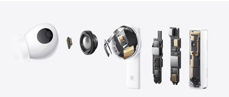 Huawei FreeBuds Pro Design Ohrhörer driver