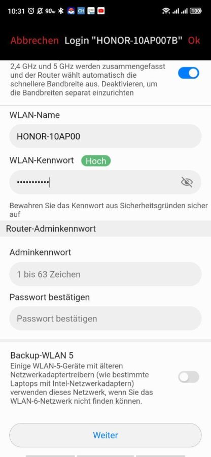 Honor Router 3 Test App 5