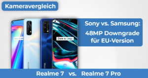 Realme 7 vs Realme 7 Pro Kameravergleich Banner