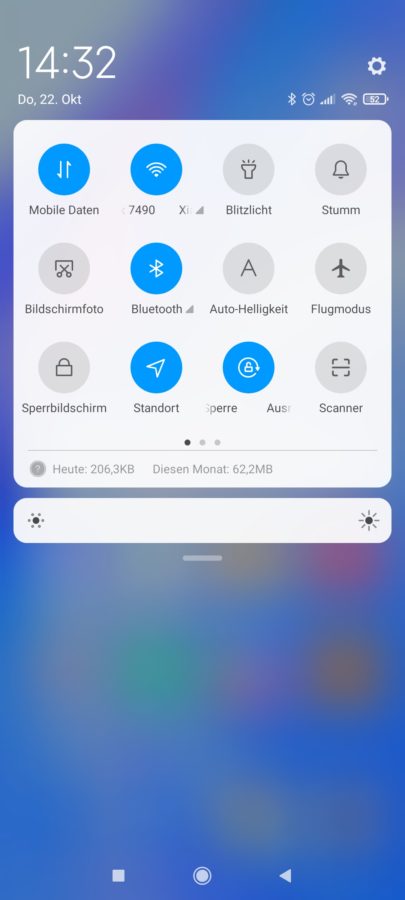 Standard MIUi 12 System auf Android 10 Basis 2