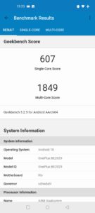 OnePlus Nord N10 5G Test Screenshot Benchmark 5
