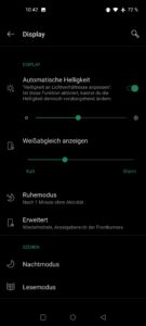 OnePlus Nord N10 5G Test Screenshot Display 2