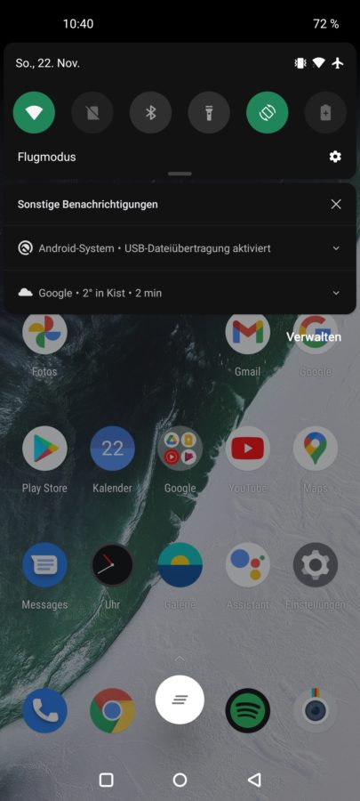 OnePlus Nord N10 5G Test Screenshot System 5