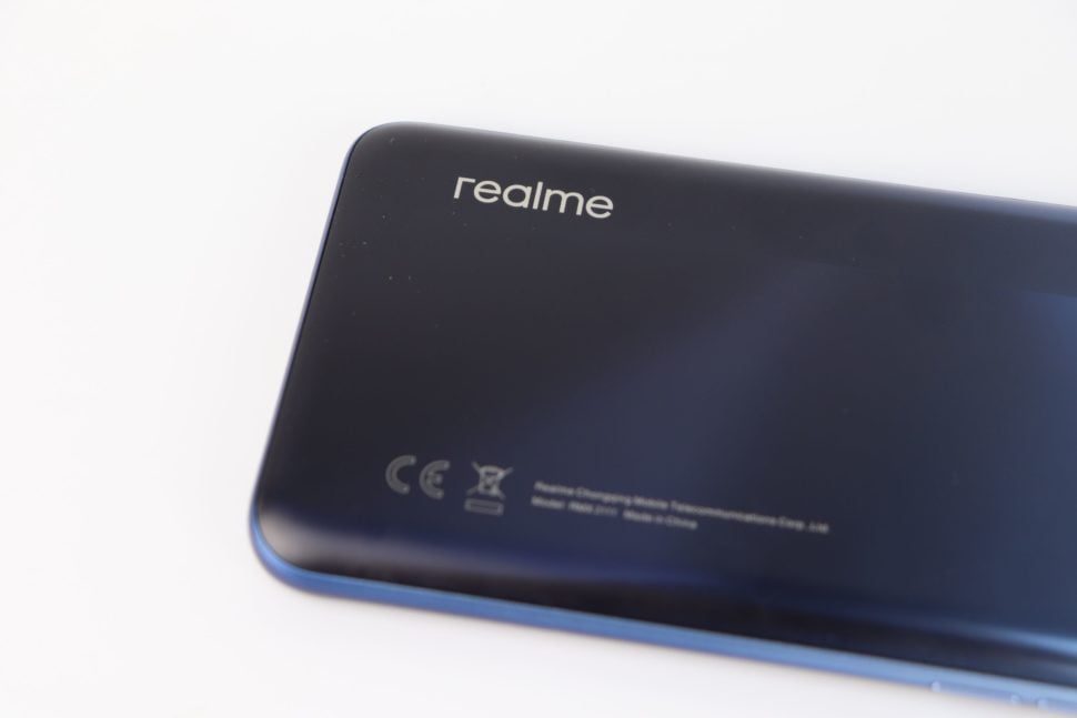 Realme 7 5G Realme Schriftzug