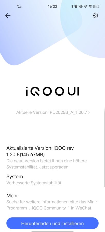 Vivo iQOO 5 Pro Funtouch OS 4